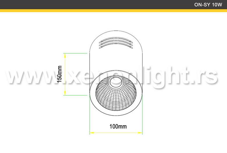 Led Downlight-ON-SY 10W KRUG