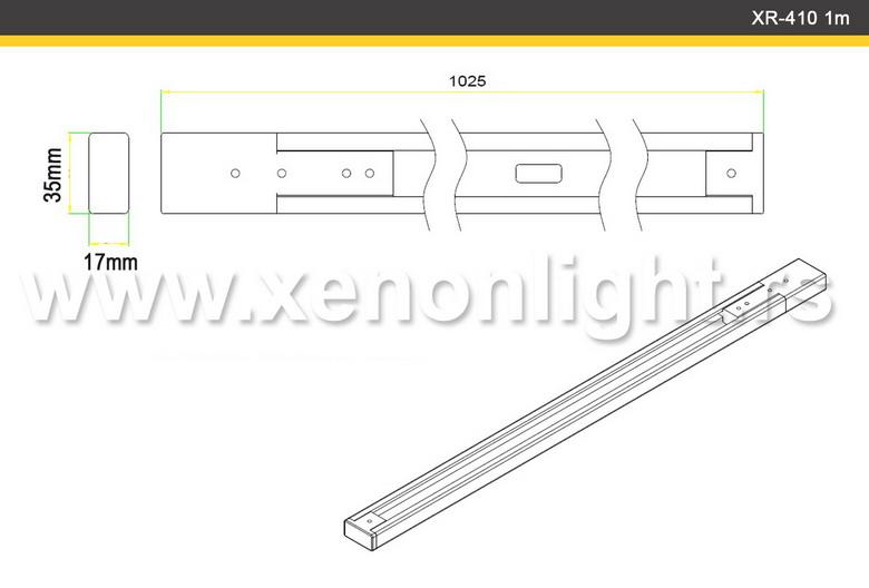 Monofazna Šina XR-410