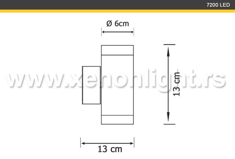 Baštenska-7200 LED