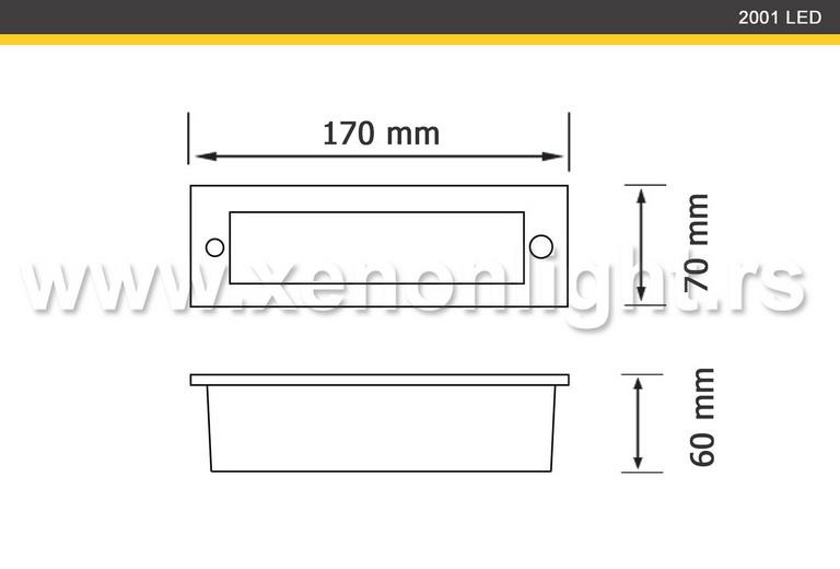 Ugradna-R2001 LED