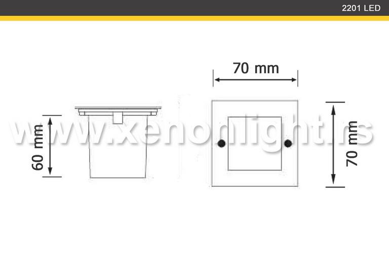 Ugradna-R2201 LED