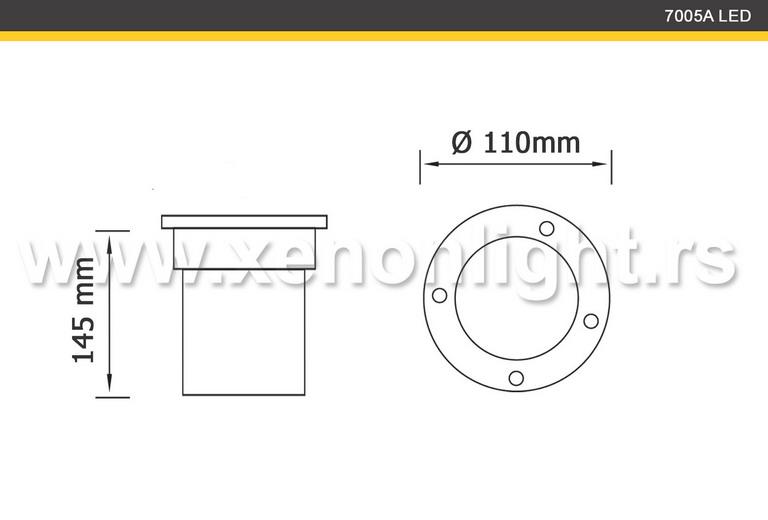 Ugradna-7005A LED