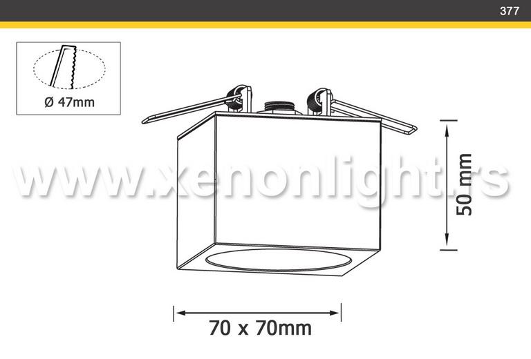 Staklena rozetna-377