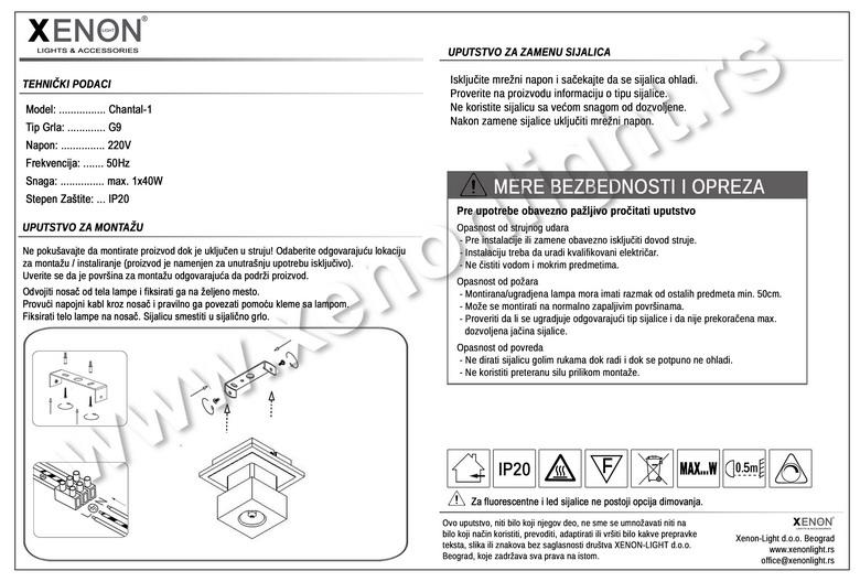 Plafonska lampa-Chantal-1