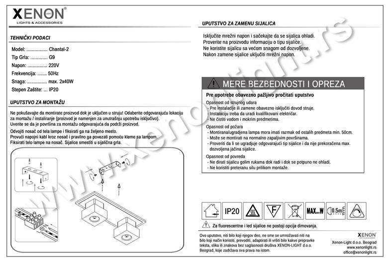 Plafonska lampa-Chantal-2