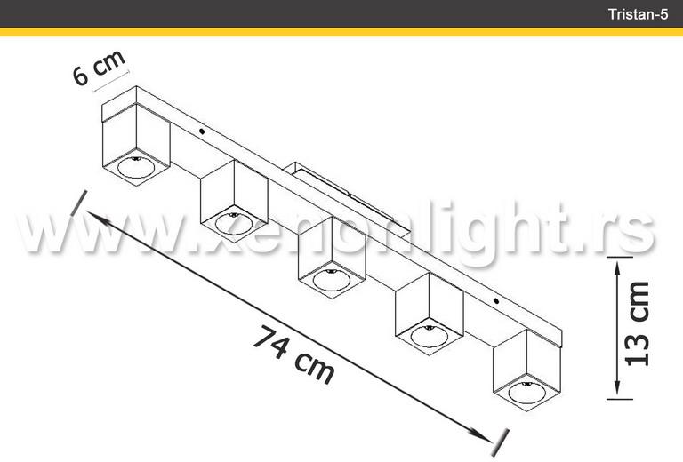 Plafonska lampa-Tristan-5