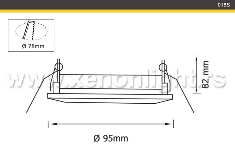 Okrugla rozetna-018S