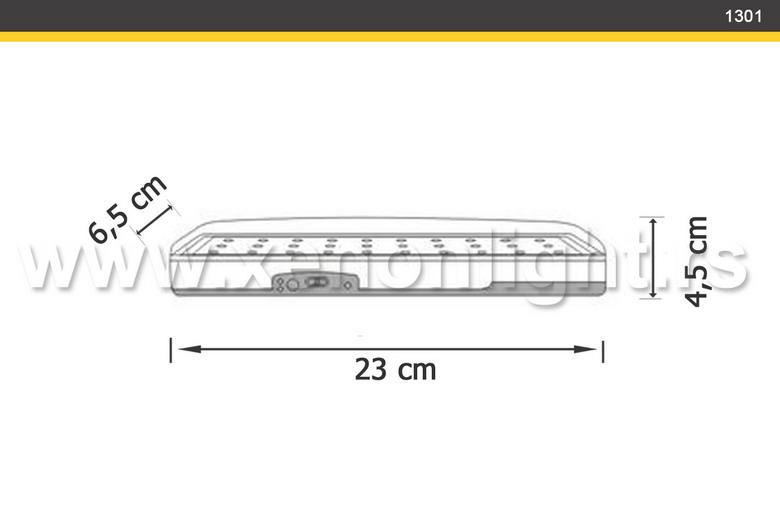 Led panik lampa-1301