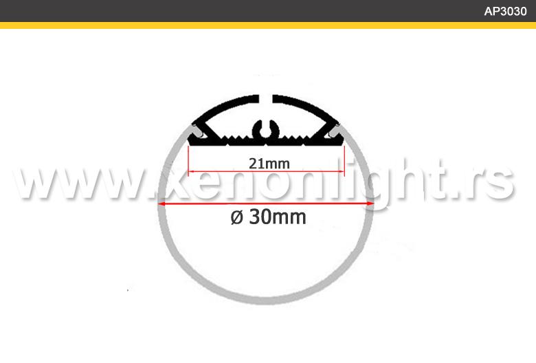 Aluminijumski led profil-viseci-AP3030