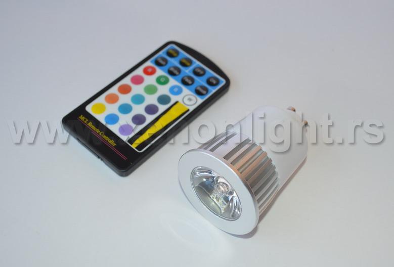 Sijalica- G3000503 RGB 1x5W 220V GU10
