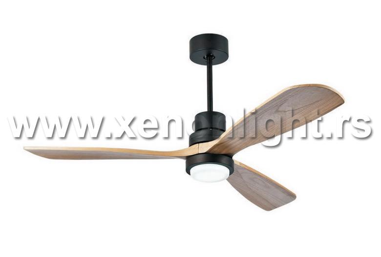 Plafonski ventilator KBS 5247-1 BLACK+NATUR WOOD