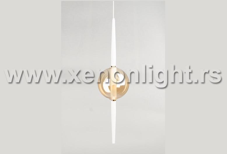 LUNA 151 VISILICA G9 WITHOUT BULB-AMBER GLASS