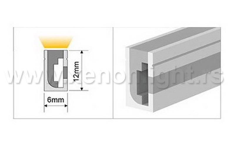 FLEKSI LED NEON SEN-0612-24V 10m
