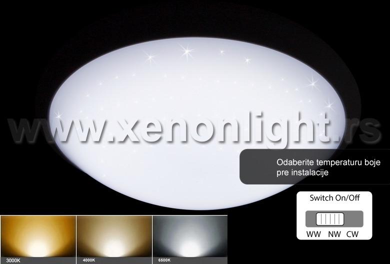 Led Plafonjera-SC-H101B SWITCH 24W WH+WW