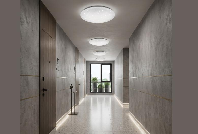 Led Plafonjera-SC-H101B SWITCH 24W WH+WW