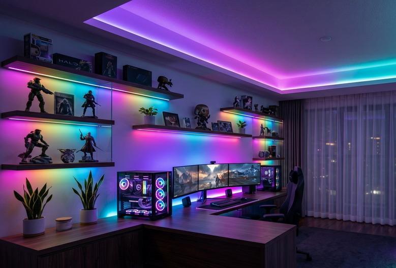 Led traka-SUN-5050 60D-RGB+W-24V-IP20